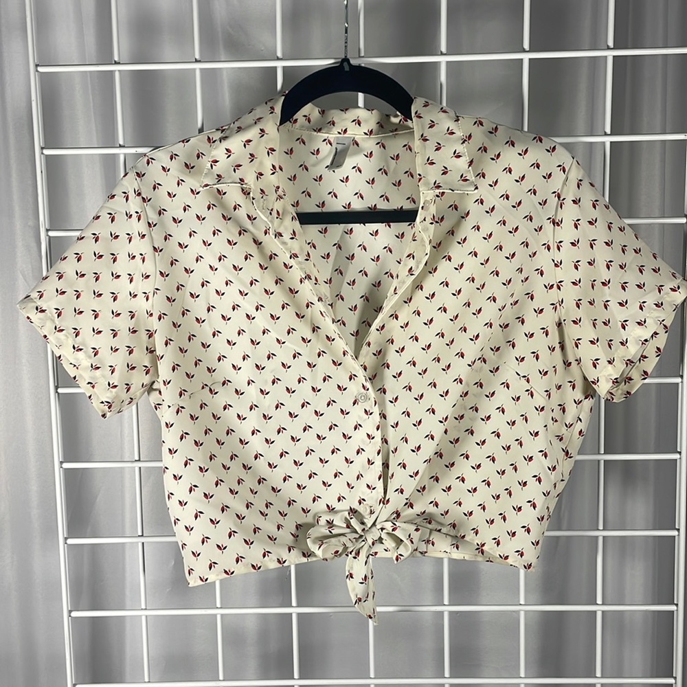 Vintage American apparel crop top